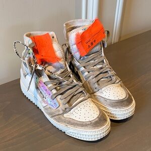Off-White c/o Virgil Abloh 3.0 Off-Court High Top Sneakers - [EU size 38]